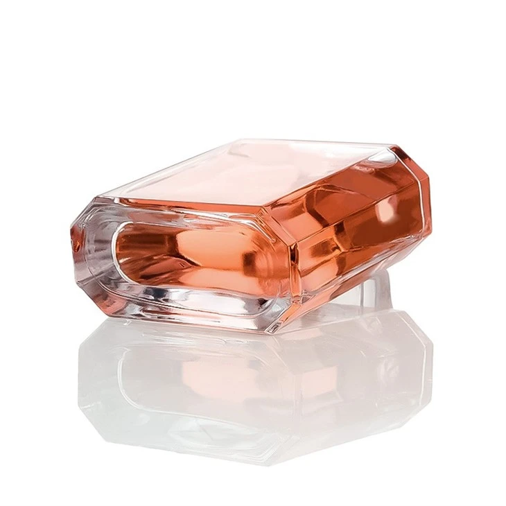 Perfume In Pink Square Bottle