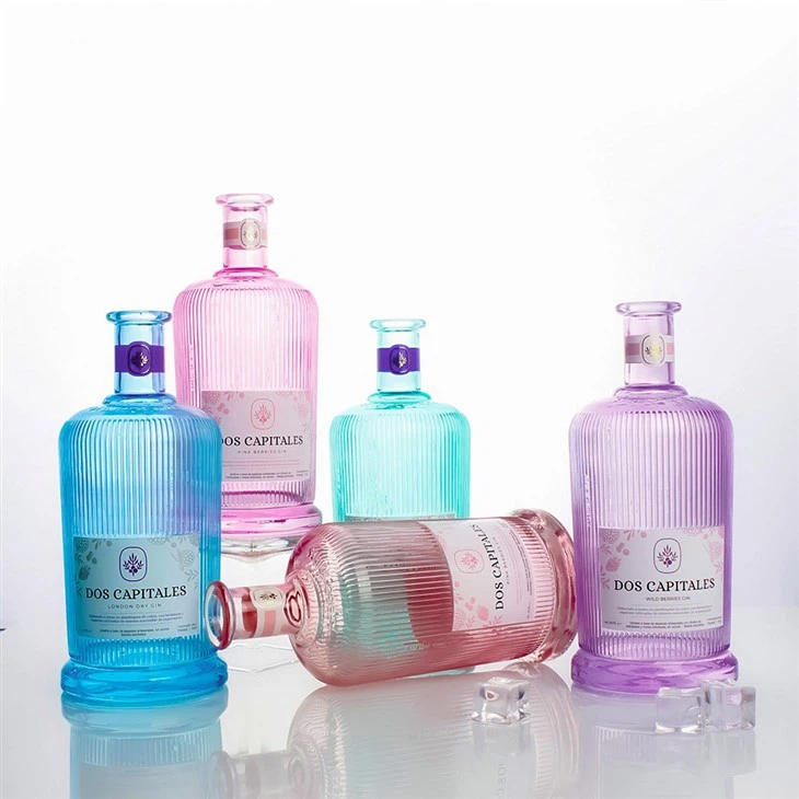 ขวดแก้ว borosilicate สูงสีสันสดใส