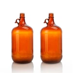 ฉลาก 3L ที่ปรับแต่งได้ขวดแก้วเบียร์ใส